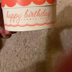 Reed and Barton birthday candles set